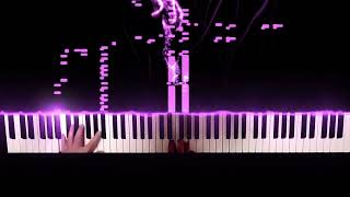 Particle video of me playing "Moment Musical #4", by Rachmaninoff