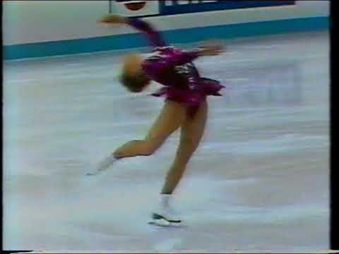 Patrica Neske FRG - 1990 European Figure Skating Championships Original Program
