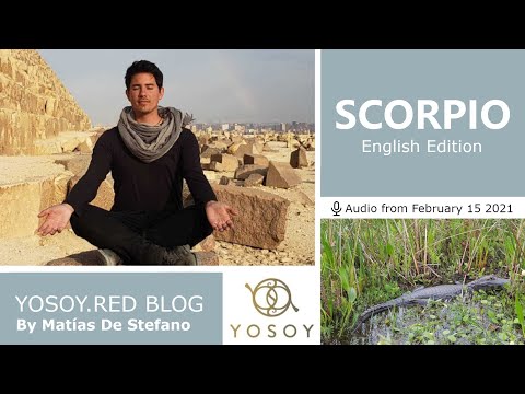 Day 196 - SCORPIO - Matías De Stefano - YOSOY.RED BLOG: Sacral-Emotional-Aquarius, Read by Joan 2/15