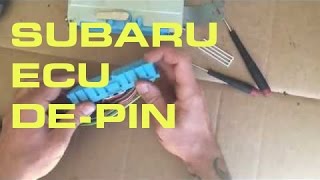 Subaru ECU De-Pin - Single Connector ECU (95-99)