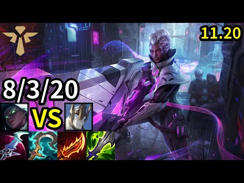 Senna Support vs Galio - KR Challenger | Patch 11.20