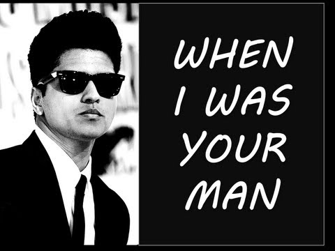 Bruno Mars - When I Was Your Man (BEST LYRICS + PICTURES)