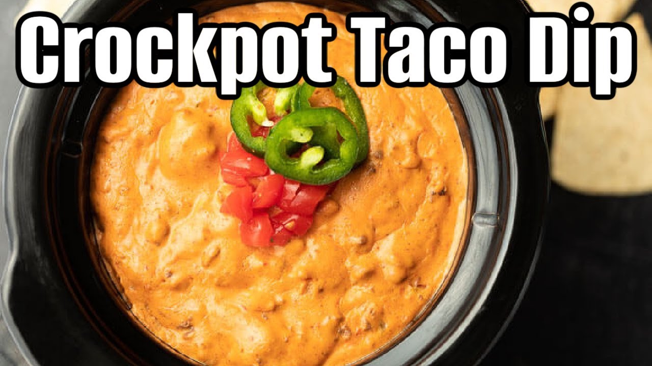 Slow-Cooker Taco Dip: Crowd-Pleaser Recipe