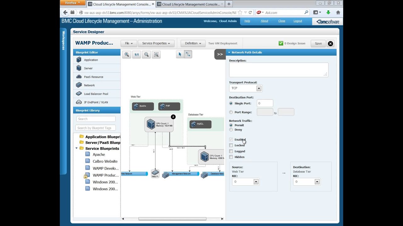 Advanced - Configuring firewall rules