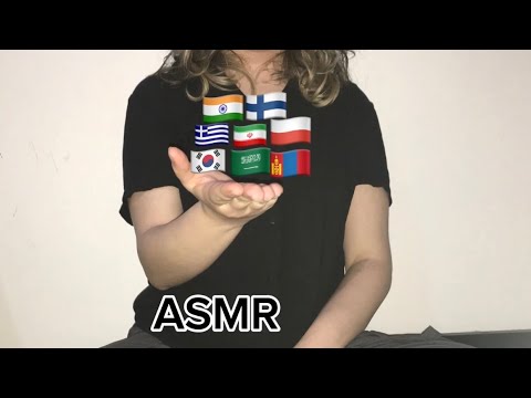 🍁🍂Fall Trigger Words in Different Languages ✨| Multilingual ASMR"🥱😴part 2 🍁🍂
