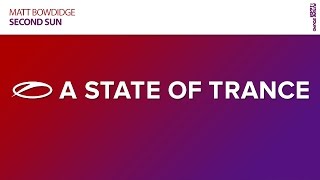 Matt Bowdidge - Second Sun (Original Mix)