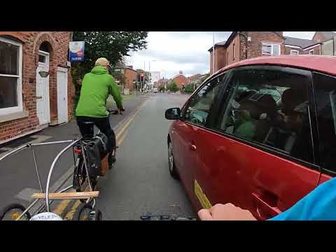 PHV very close pass and the driver thinks he's a dentist. MGIF