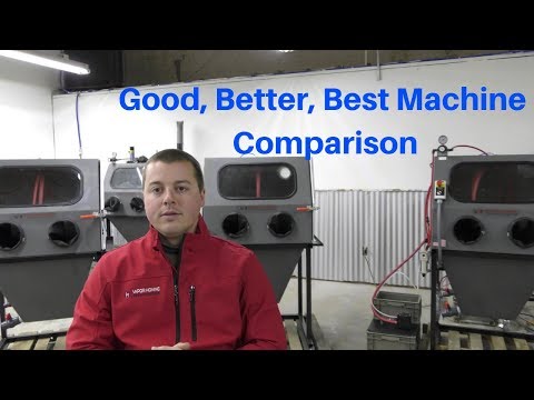 Good, Better, Best Comparison- Vapor Honing Technologies