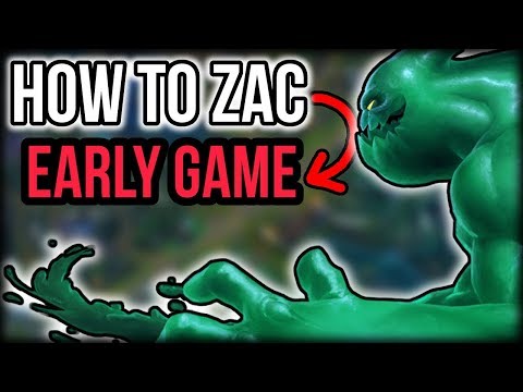 How to Play Zac Jungle (Early Game) - Zac Jungle Guide - League of Legends Zac
