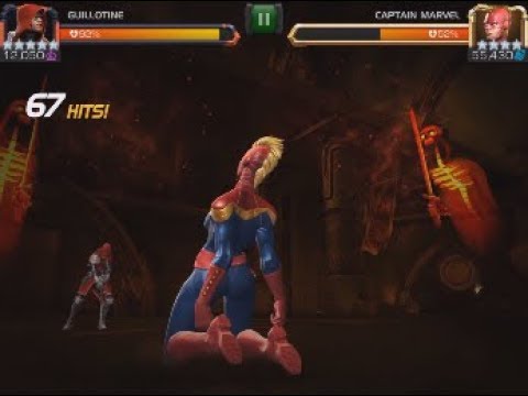 5* Rank 4 Guilotine vs ROL Captain Marvel
