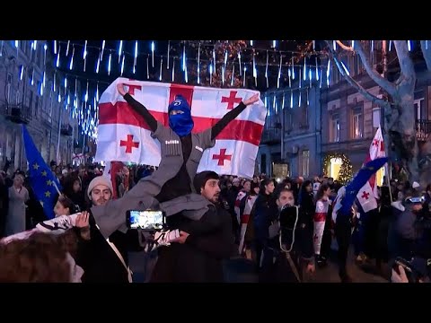 Seit fast einem Monat Proteste in Georgien: Die Forderung nach politischer Veränderung bleibt
