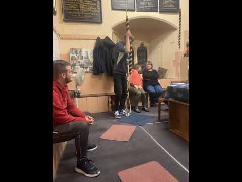 Ringing up the tenor bell at All Saints Maidstone, Kent 32cwt in C#
