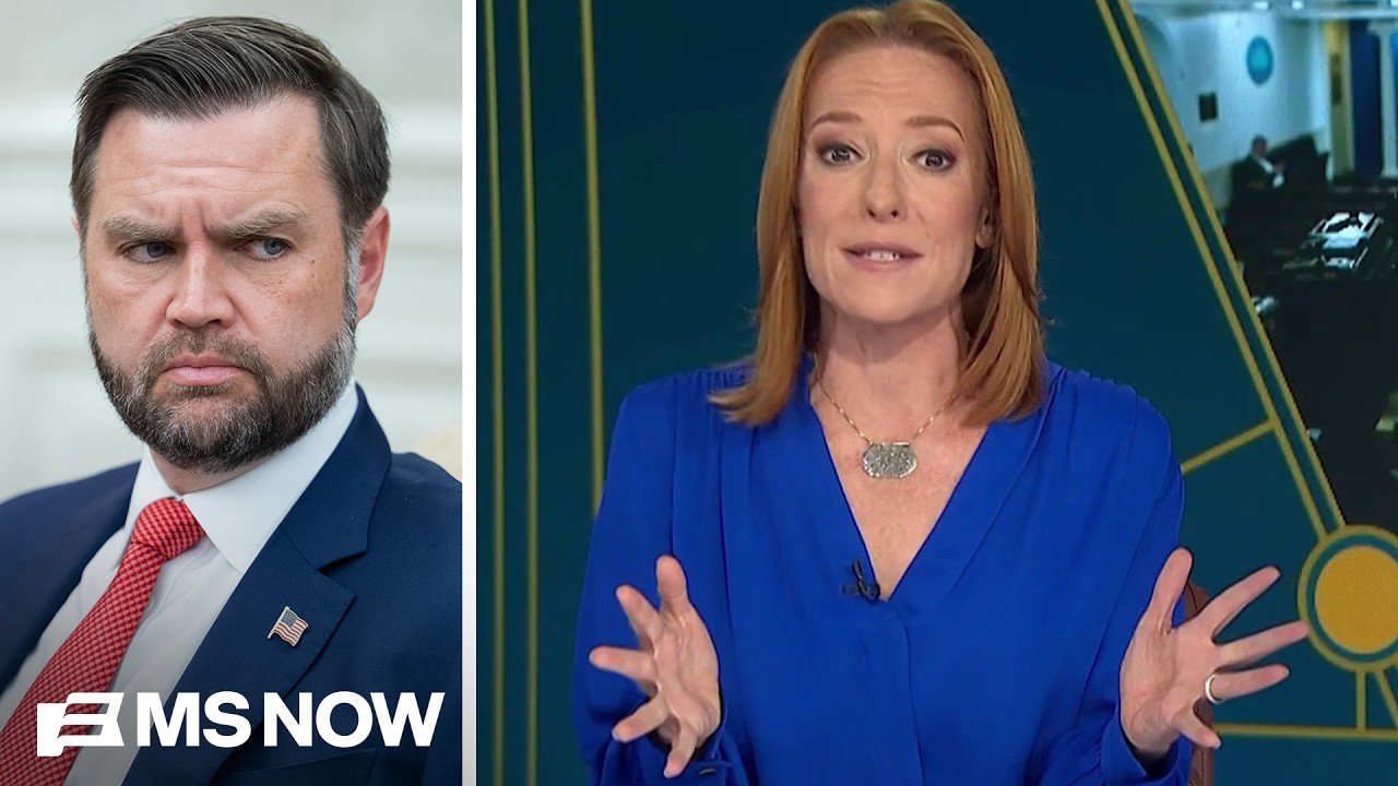 Video: Psaki debunks Trump admin defenses of CNN, MS NOW, Politico White House ban