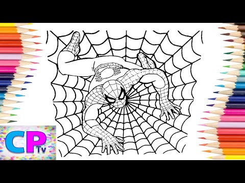 Spiderman Coloring Pages/Spiderman Climbs the Cobweb/Defqwop - Awakening [NCS Release]