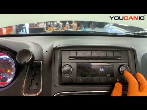 2008-2020 Dodge Grand Caravan – How to Set Time on the Car Stereo