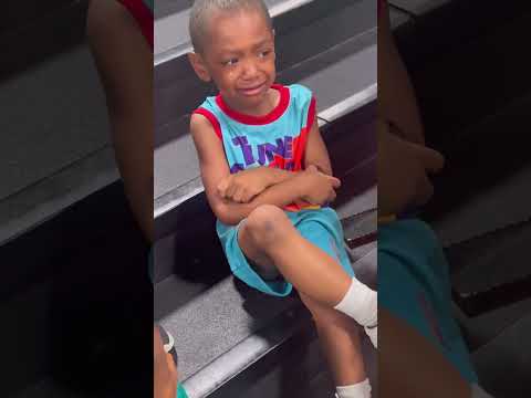 Birthday Boy wanted 2 see Lebron James at his Space Jams Party lol #birthdayboy #kidstv #lebronjames