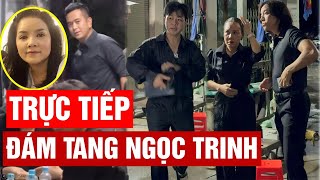 🔴Toàn cảnh đám tang NGỌC TRINH - Đông Đảo Nghệ Sĩ đến viếng - Ông trời cũng đỗ lệ!