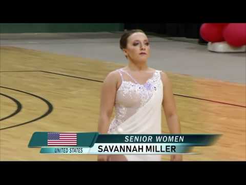 Baton Twirling - Savannah Miller - 2018 World Silver Medalist