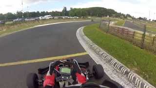preview picture of video 'Karting Piste Internationale de Soucy - CRG Road Rebel / Rotax Max 125cc'