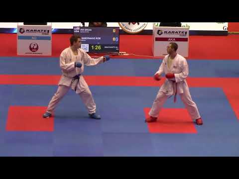 Premier League Dubai 2019 Male 84+ Irr Brian (USA) vs Timmermans Rob (CUR)