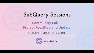 SubQuery Sessions - October 2021<br/>October 28, 2021 (00:52:16) SubQuery Sessions - October 2021<br/>October 28, 2021 (00:52:16)
