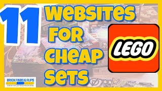 Cheap Lego Sets | 11 Websites To Buy & HACKS For Bargains [USA/UK/EUR]