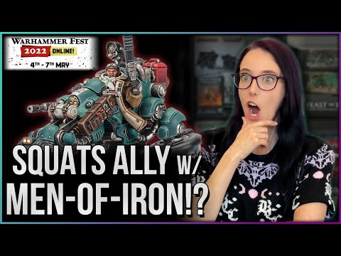 Warhammer Fest 2022 40k Reveals - Votann Hernkyn Pioneer & New Chaos