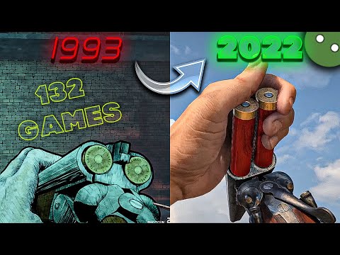 Double Barreled Shotgun - Reload Animation in 132 Different Games in 20 minutes \ HOG