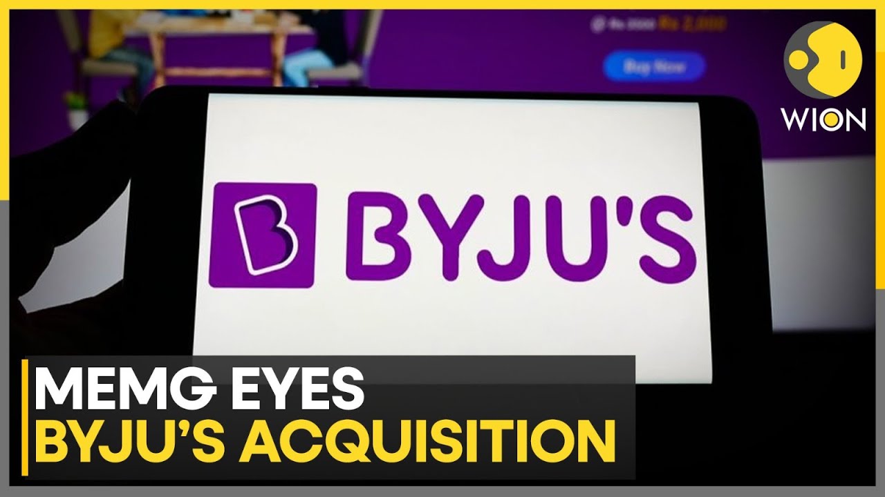 Buzz on Street: MEMG Expresses Interest to Acquire Byju’s Assets | WION