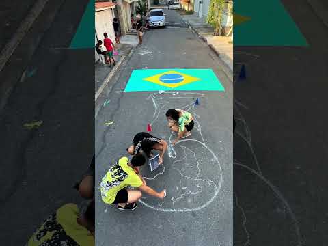 PINTANDO A RUA PRA COPA DO MUNDO 2026