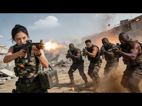 Action Movie! Tribe falls as a female doctor risks everything to save the wounded under fire!