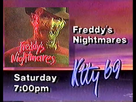October 1989 Freddy's Nightmares TV show ad, Nightmare on Elm Street
