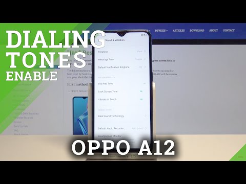 How to Customize Dial Pad Tones in OPPO A12 – Manage Dial Pad Sounds