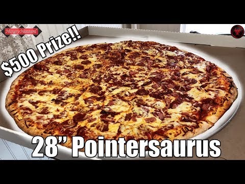 $500 Pointersaurus Pizza Challenge thumbnail