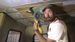 How To Replace Your RV's Ceiling Panels Part 1