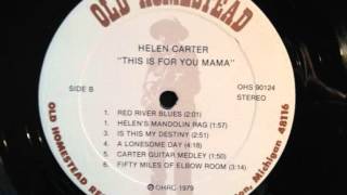 Helen Carter - Helen's mandolin rag (instrumental)