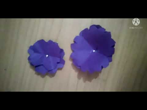 New video coming tomorrow | Paper flower | Art and craft with Kanav