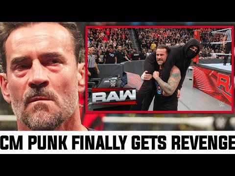 CM Punk finally retaliates against the masked mystery attacker on WWE RAW!