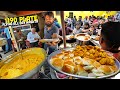 Indian Street Food FLYING Nashta King 😍 Bhawani Rajma Chawal, Kadhi Chawal, Sri Ram Lassi & more