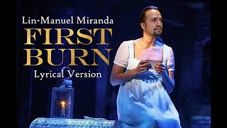 Lin-Manuel Miranda sings First Burn (demo) | HAMILTON MUSICAL | Lyrical Version