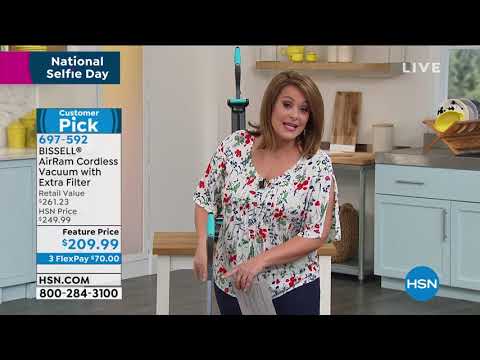 BISSELL AirRam Cordless Vacuum with Extra Filter