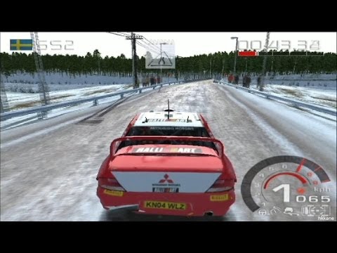 PS2 WRC Rally Evolved Gameplay