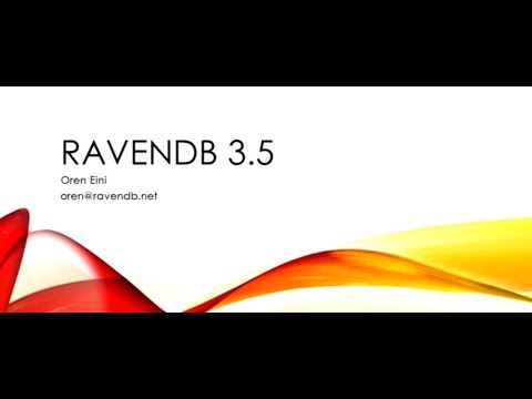 Introduction To RavenDB 3.5