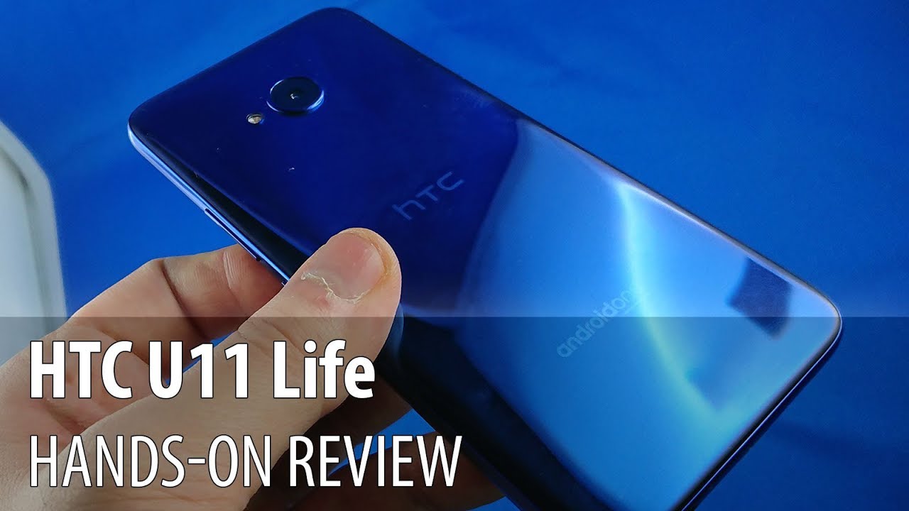 HTC U11 Life Hands-On Review (Android One Phone With Edge Sense)