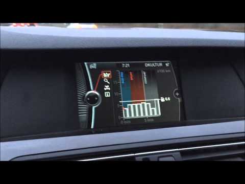 BMW 520d Autobahnfahrt