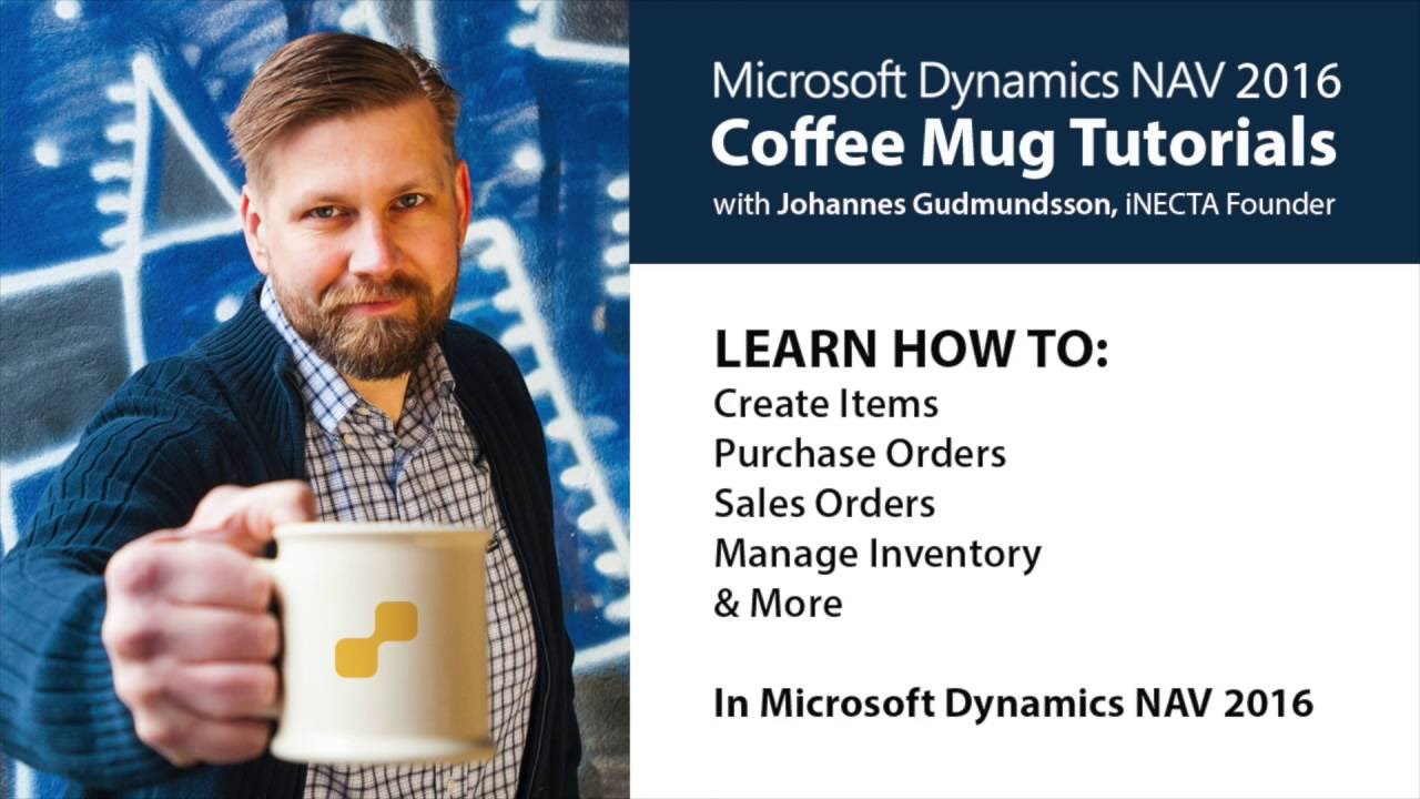 Cash Flow in Microsoft Dynamics NAV 2016 [Video Tutorial] | inecta
