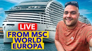 WE NEED TO CHAT ABOUT MSC WORLD EUROPA!!!!