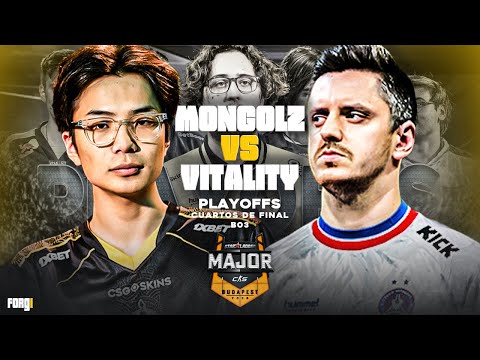 VITALITY vs MONGOLZ || StarLadder Budapest Major 2025 || CUARTOS DE FINAL || BO3 || HIGHLIGHTS