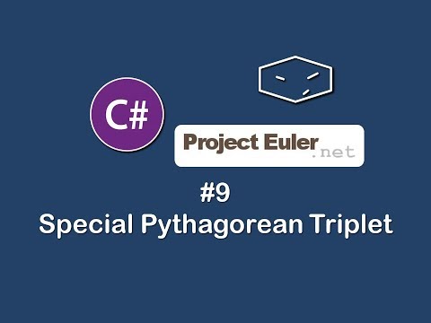 proj euler 9 special pythagorean triplet in c