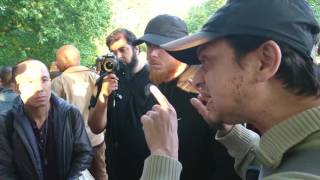 Video: No Compulsion in Religion. Yet Islam spread by the Sword? - Mansur Ahmad vs Christian